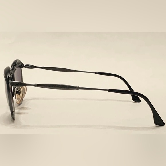 JEAN PAUL GAULTIER Vintage Black Ray Ban Acetate Unisex Sunglasses 56-1274 - Picture 3 of 7